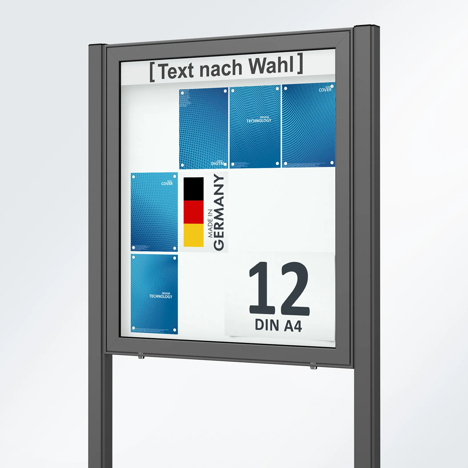 A4 Poster, Poster Board, Hinweisboard, Ausstellungsanzeige, Rahmenständer